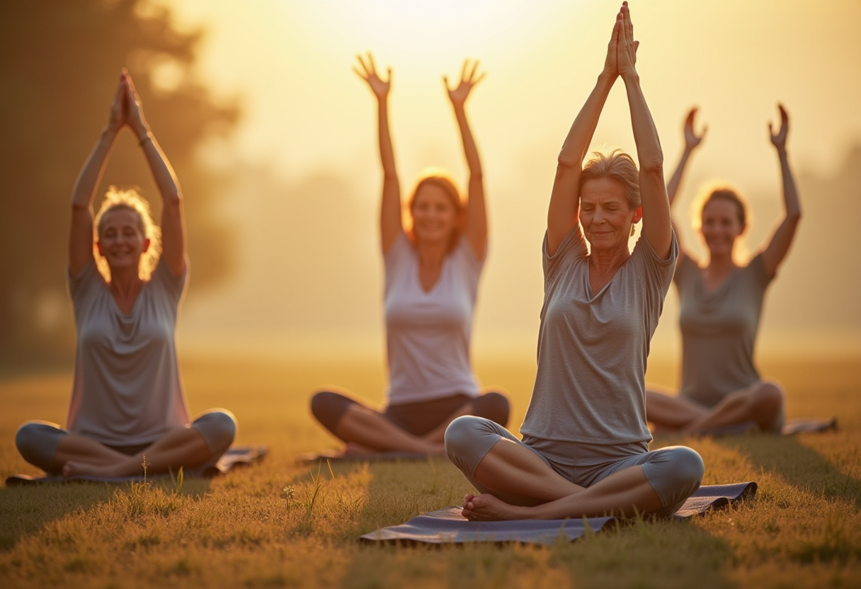 Жінка виконує асану йоги